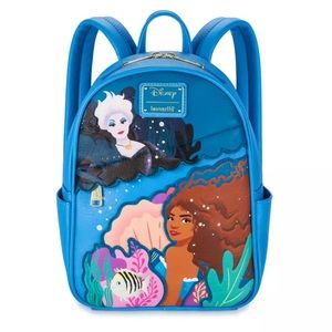 NWT- Loungefly Disney Ariel The Little Mermaid Backpack – Live Action Film